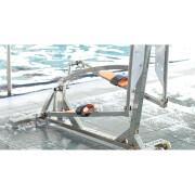 Bicicleta elíptica para piscinas de acero inoxidable Waterflex Elly
