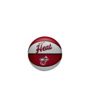 Mini balón retro de la NBA Miami Heat